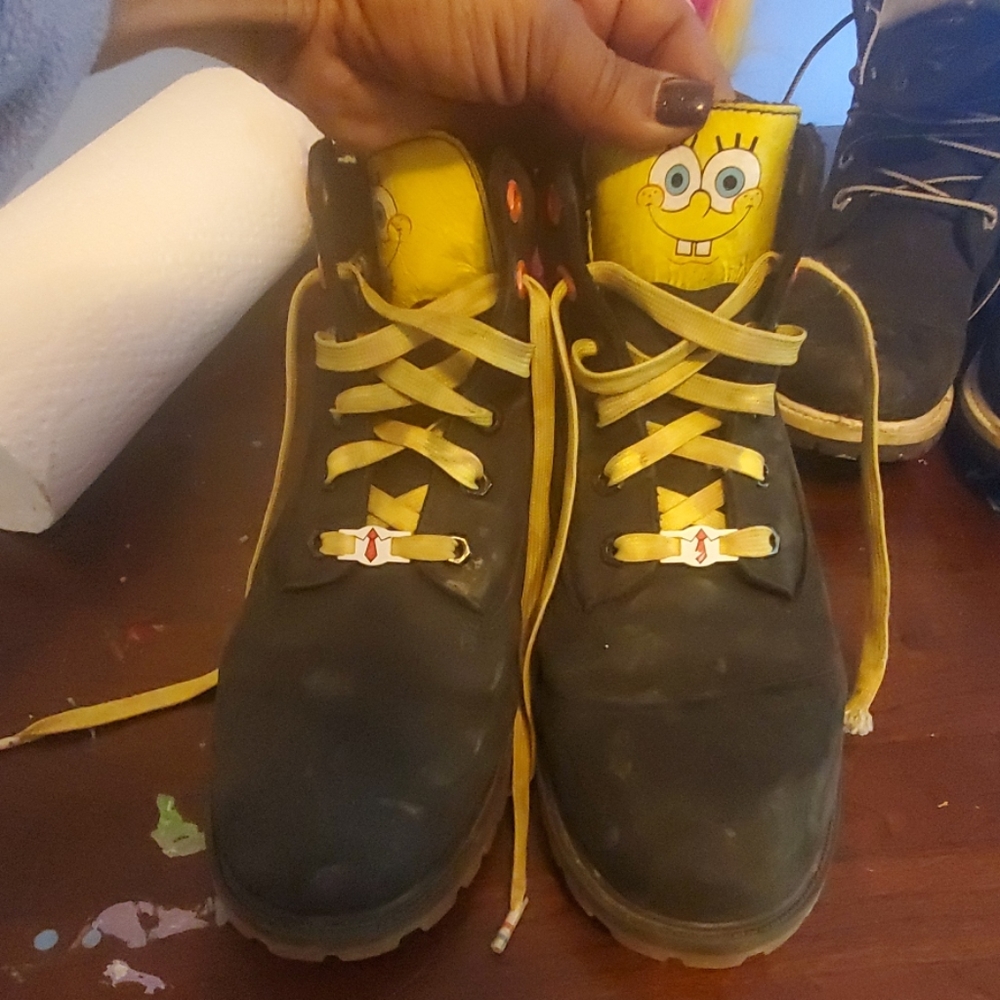 Spongebob timberlands